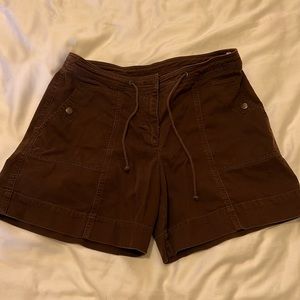 Vintage high rise brown shorts
